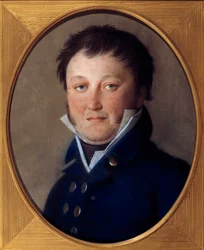 Portret van Constant Wairy, eerste lakei van keizer Napoleon tot 1814