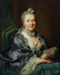De Tweede Vrouw van de Kunstenaar, Julie Marianne Pernette, geboren Robert, 1762