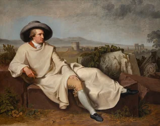 Goethe in de Romeinse Campagna