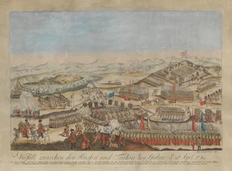 Incident tussen de Russische en Ottomaanse legers bij Galati op 20 april 1789