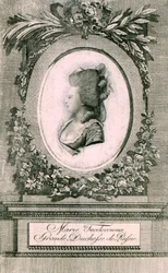 Portret van Groothertogin Maria Feodorovna Sophie Dorothea van Württemberg 1759-1828, 1781