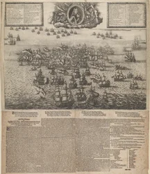 De slag bij Køgebugt in juli 1677