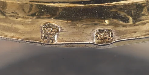 Detail van een bierpul, Danzig, ca. 1680