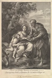 De Maagd en Jozef met de Jonge Jezus, 1710-40