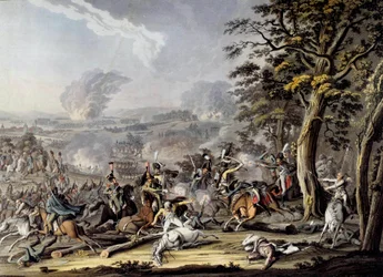 Oorlog van de Vierde Coalitie: uitzicht op de Slag bij Friedland