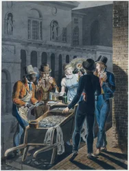 Uitgaan in Philadelphia - een oesterkroeg voor het Chestnut Street Theater
