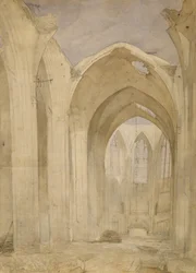 Ruïnes van St. Nicholas, 1842