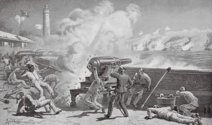 Het bombardement van Alexandrië