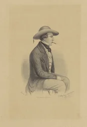 Portret van Jean Henri de Laat de Kanter