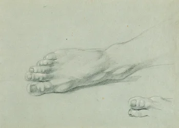 Voetstudie (detail)