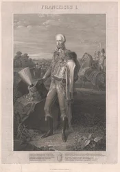 Heilige Roomse Keizer Frans II (gravure)