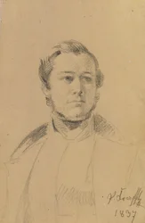 Portretstudie Franz Xaver Eckl