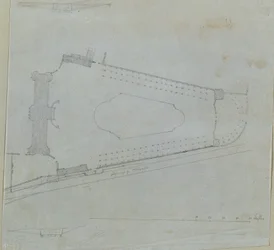 Studie voor het Bovenste Belvedere