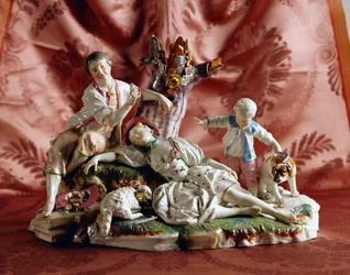 De slaap van het herderinnetje Hoechst Vervaardiging