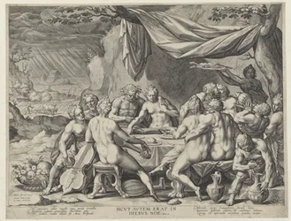 De zondige mensheid vóór de zondvloed