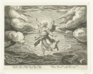 Schepping van de lucht en het water