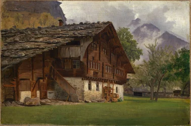 Boerderij in de Alpen