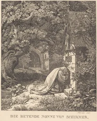 De biddende non