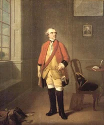 Cornet North Ludlow Bernard, tweede echtgenoot van Mary Fitzwilliam, gravin van Pembroke (overleden 1769)