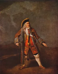 Garrick als Lord Chalkstone, ca. 1740 1948