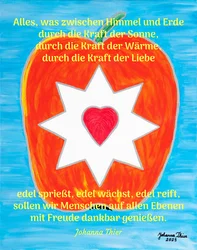 Dankbaar voor de edele liefde en warmte