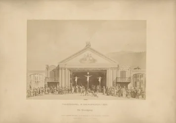 Passiespel van Ober-Ammergau - De Kruisiging