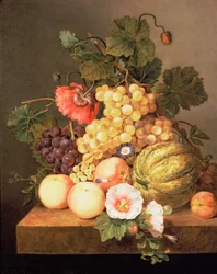 Stilleven met fruit