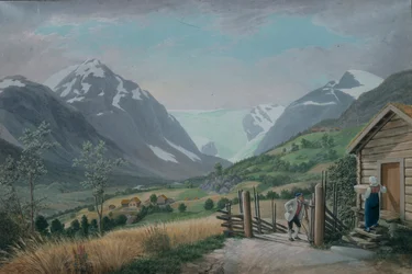 Boeyum gletsjer, Krondalen