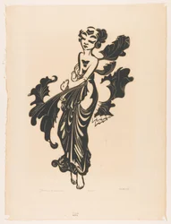 Javaansche danseres