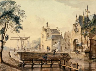 Rotterdamsche en Ketel Poort, Delft