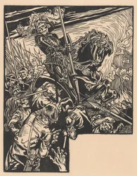 De Dood tijdens een strijd