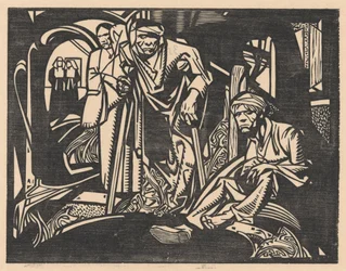 Gewonden in een kerk