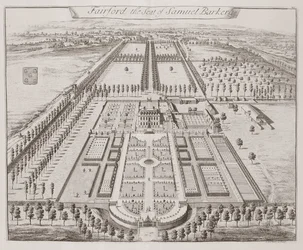 Fairford House, de Zetel van Samuel Barker, uit 