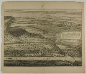 Grimthorp in het graafschap Lincoln, plaat 23 uit Britannia Illustrata