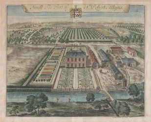 Swell, de zetel van Sir Robert Atkyns, [1712] heruitgegeven 1768