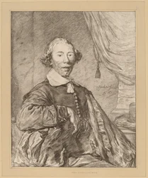 Portret van een zittende man, 1771