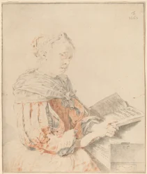 Jong Meisje aan het Klavier, 1767