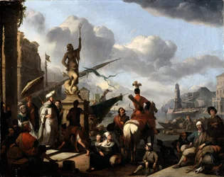 Een Italiaanse zeehaven