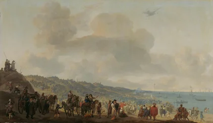 Het Vertrek van Karel II van Engeland uit Scheveningen, 2 juni 1660
