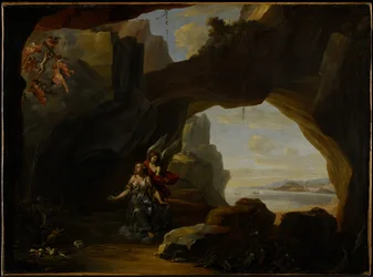 De Magdalena in een grot, ca. 1650
