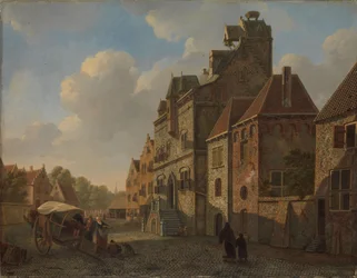 Gezicht op Dordrecht