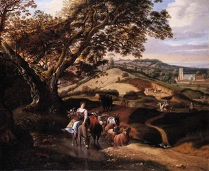 Een pastoraal landschap