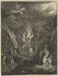 Allegorie van de weg van de ware liefde
