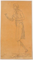 Portret van Abildgaard? Kalk