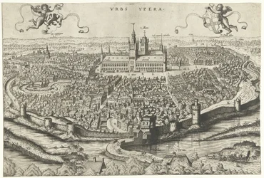 Gezicht op Ieper