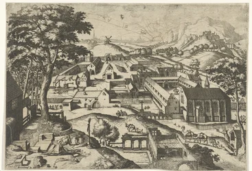 Landschap met de heilige Hieronymus