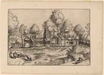 Dorp met Kerk