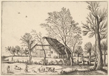 Boerderij, uit De Kleine Landschappen, 1559-61