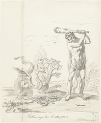 Vernietiging der Aristocratie, decoratie op de Westermarkt, 1795