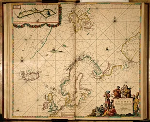 Kaart van Noord-Europa